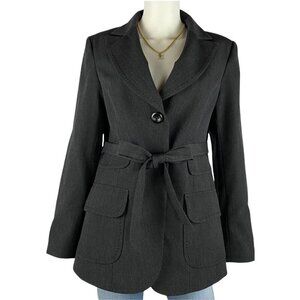 NANETTE LEPORE Grey Blazer 10